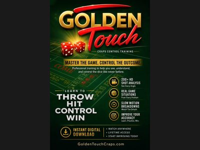 Beat Craps by Controlling the Dice DVD Set