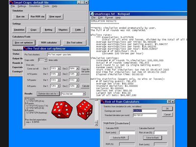Smart Craps Professional software CD